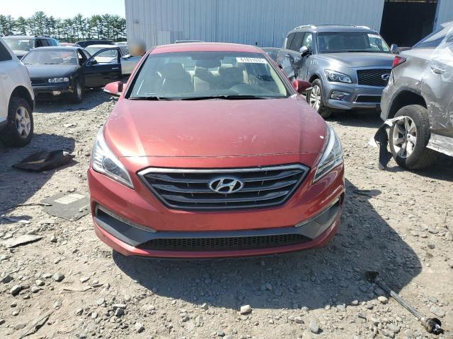 Sedans HYUNDAI SONATA 2016 Czerwony