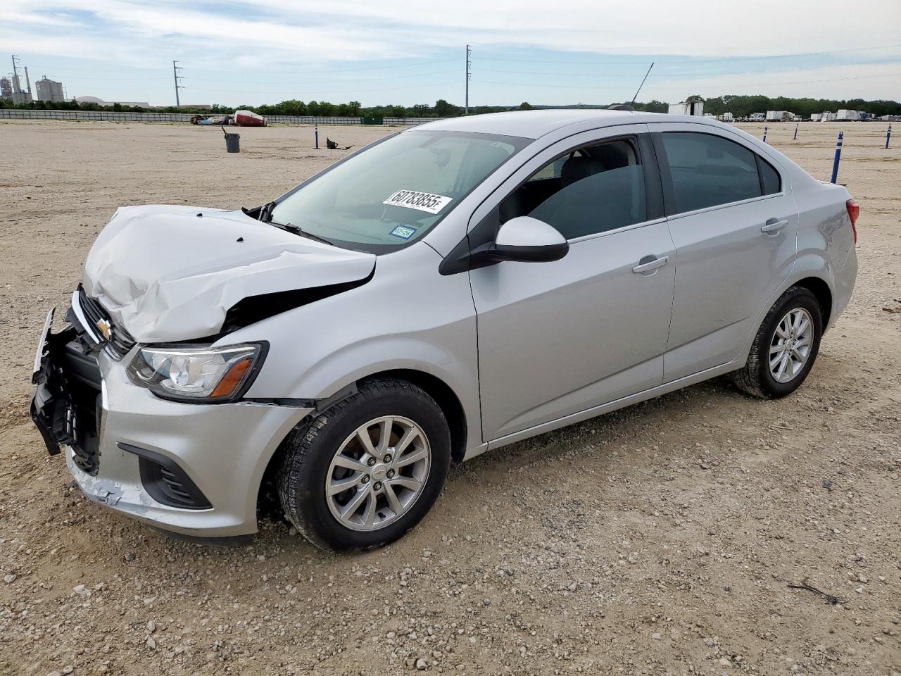 2018 Chevrolet Sonic Lt na sprzedaż w New Braunfels, TX - Front End