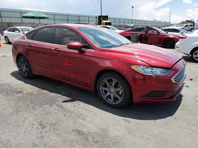  FORD FUSION 2017 Czerwony