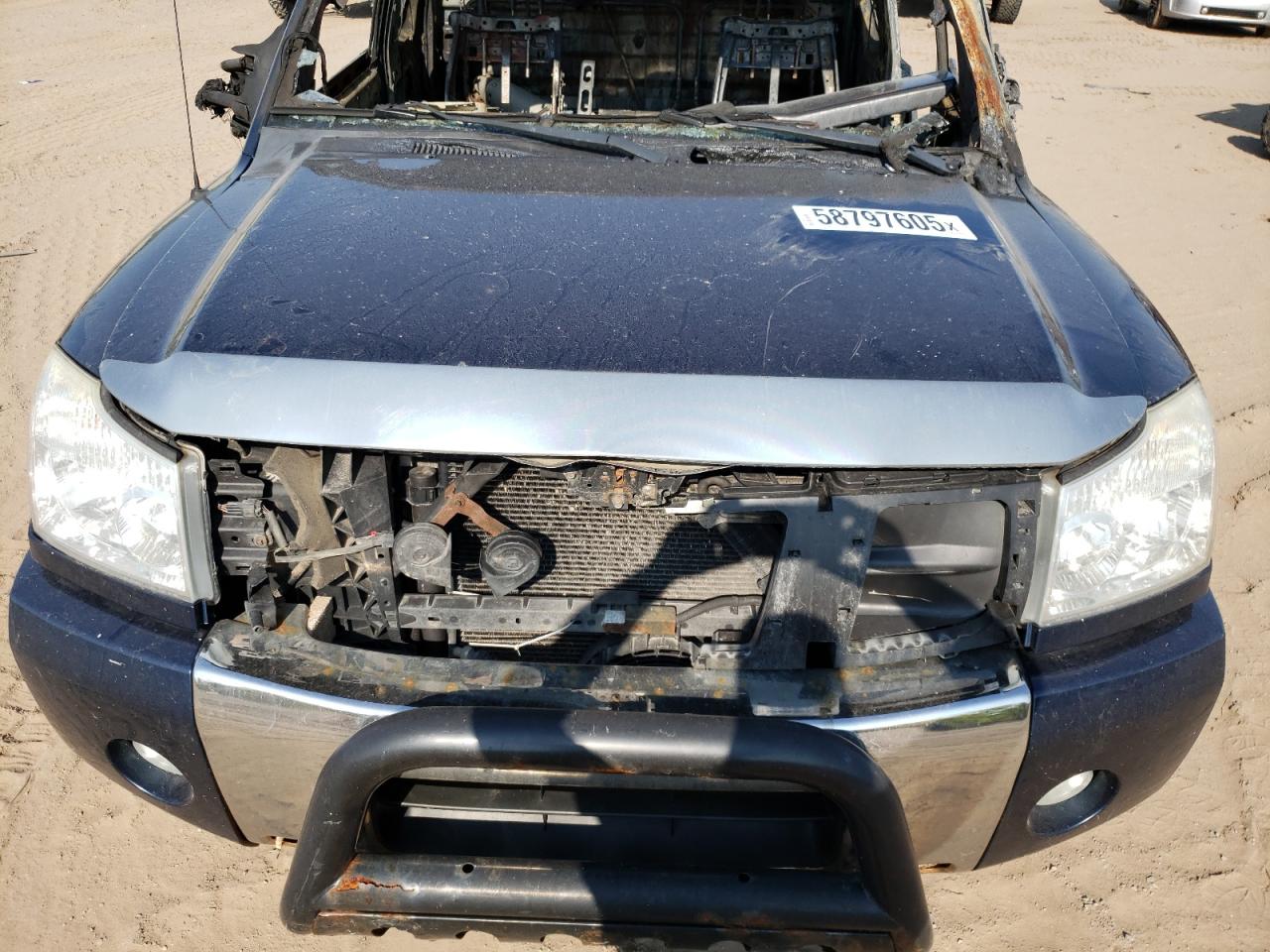 2007 Nissan Titan Xe VIN: 1N6AA06B67N244482 Lot: 58797605