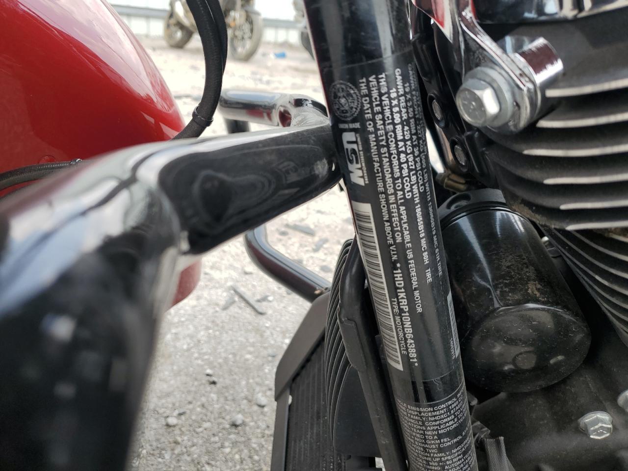 2022 Harley-Davidson Flhxs VIN: 1HD1KRP10NB643881 Lot: 58505555