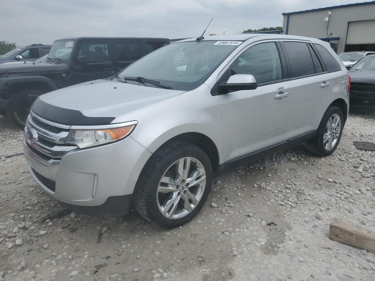 2013 Ford Edge Sel იყიდება Wayland-ში, MI - Rear End