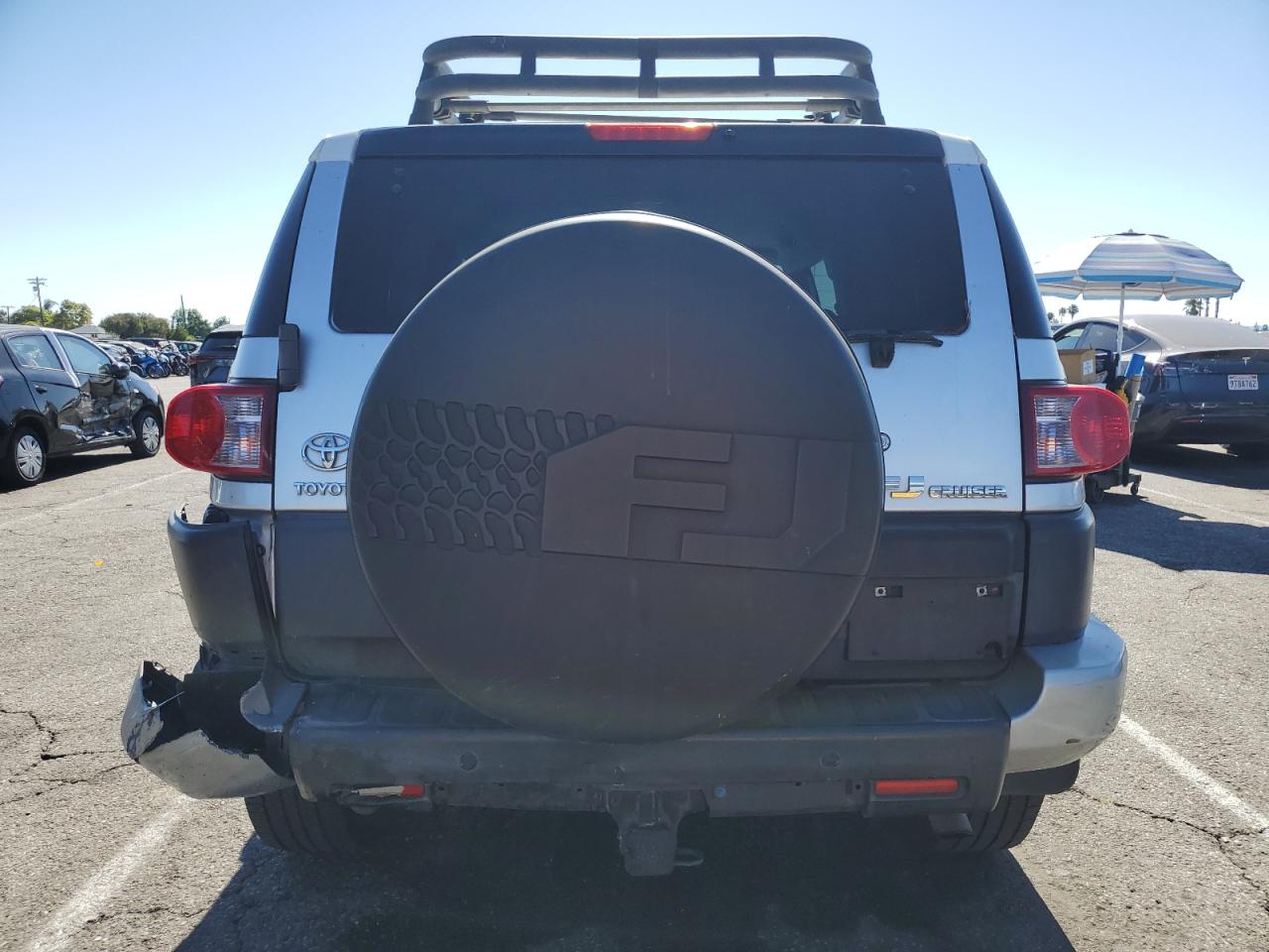 2007 Toyota Fj Cruiser VIN: JTEZU11F270014072 Lot: 63069655