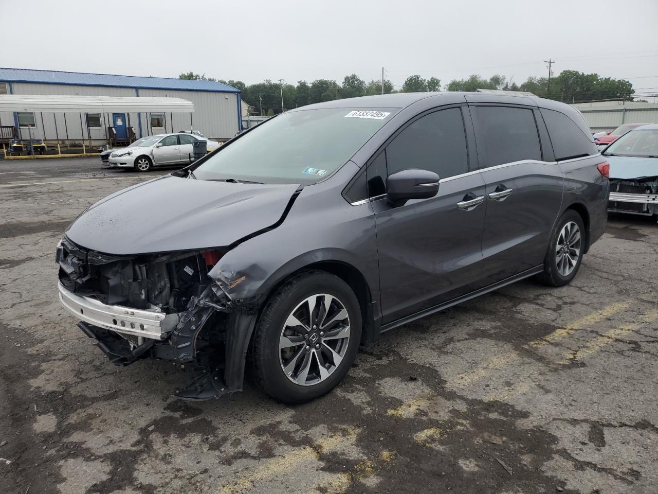 2022 Honda Odyssey Exl იყიდება Pennsburg-ში, PA - Front End