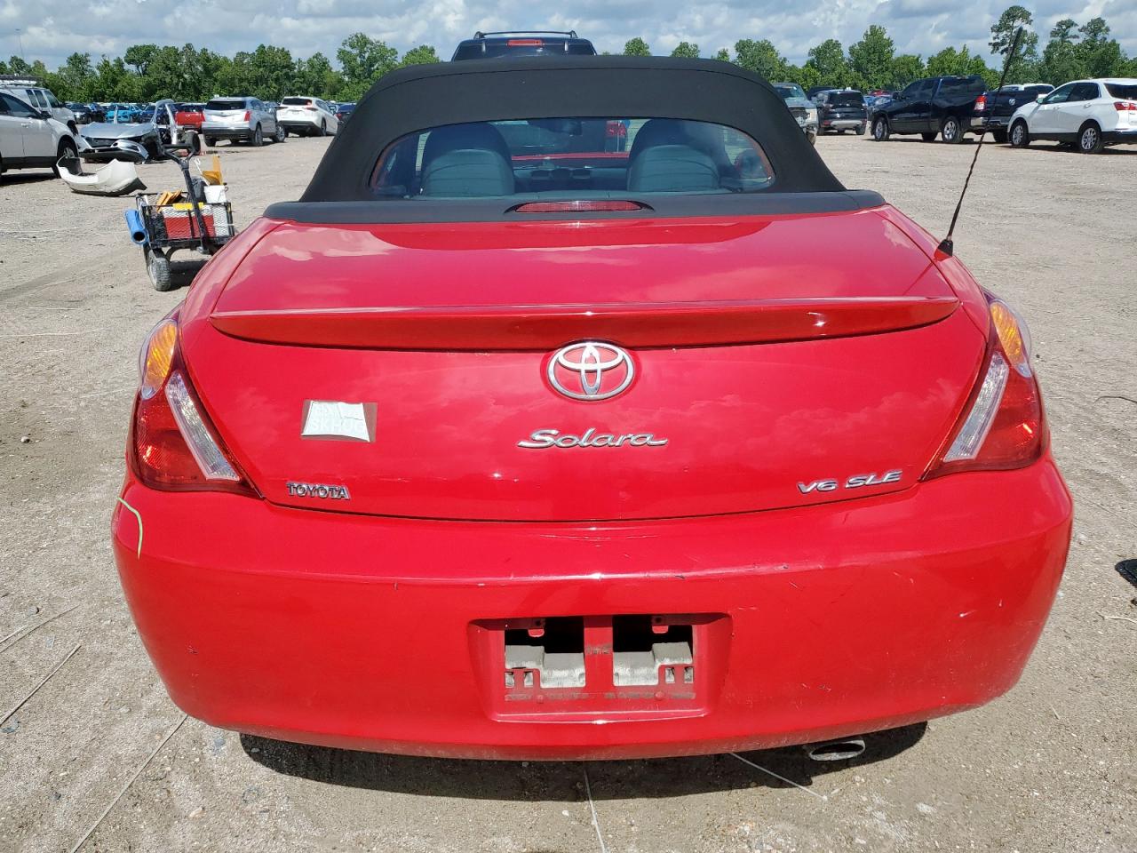 2006 Toyota Camry Solara Se VIN: 4T1FA38P76U086964 Lot: 62494985