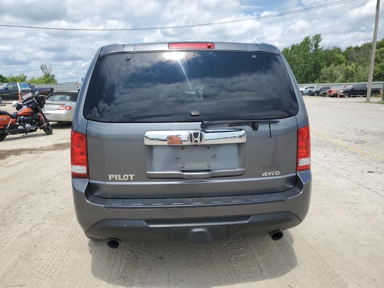 2012 Honda Pilot Exl VIN: 5FNYF4H65CB056281 Lot: 62208435