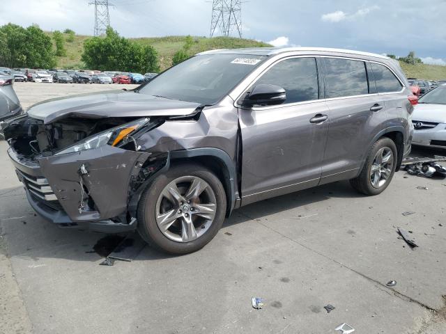  TOYOTA HIGHLANDER 2019 Серый