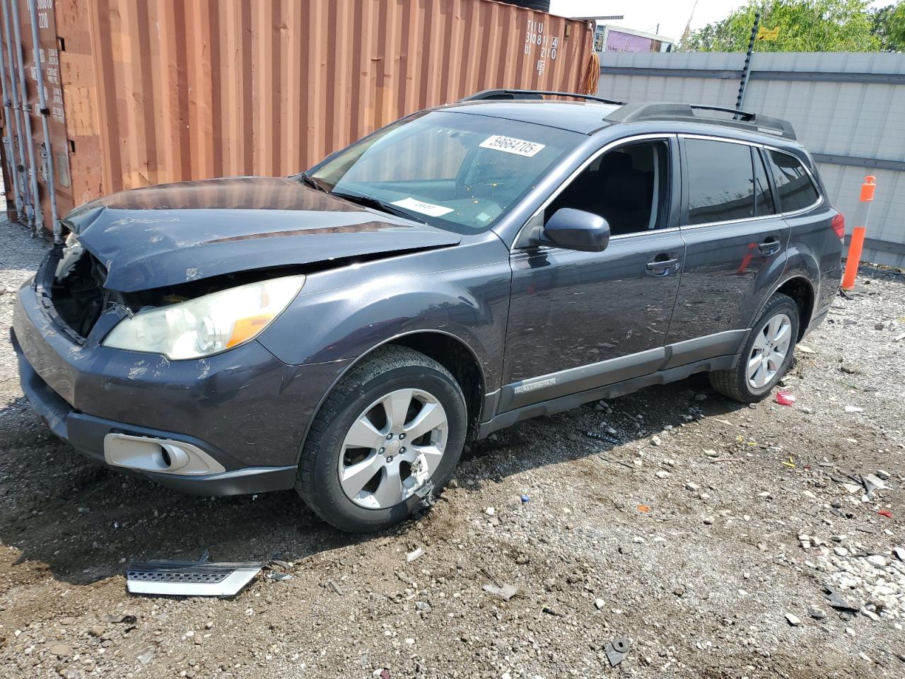 2011 Subaru Outback 2.5I Premium за продажба в Chicago Heights, IL - Front End