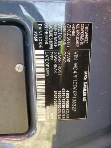 Фото: WD4PF1CD6KP136327