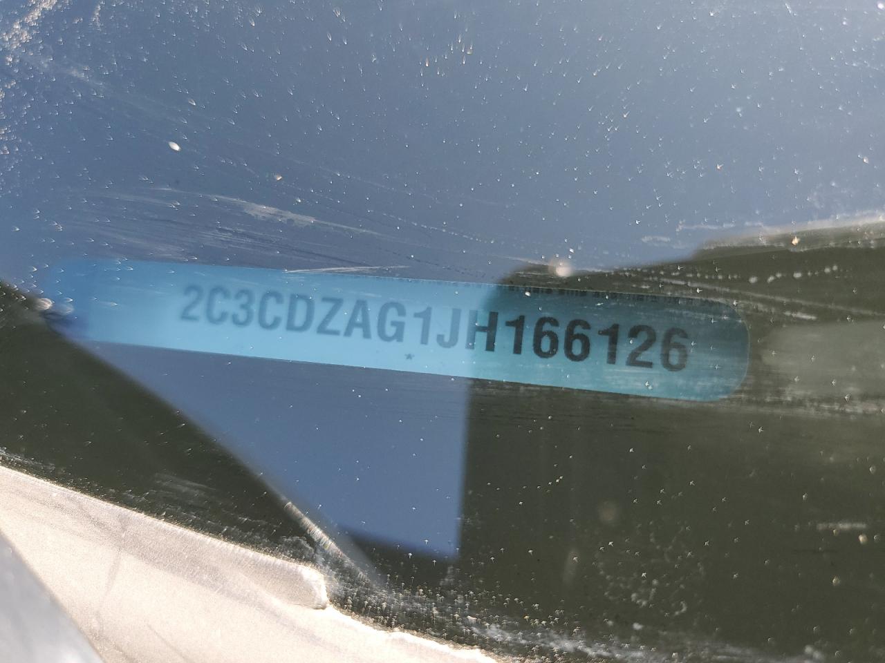 2018 Dodge Challenger Sxt VIN: 2C3CDZAG1JH166126 Lot: 80485025