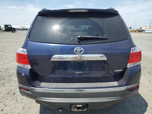  TOYOTA HIGHLANDER 2012 Granatowy