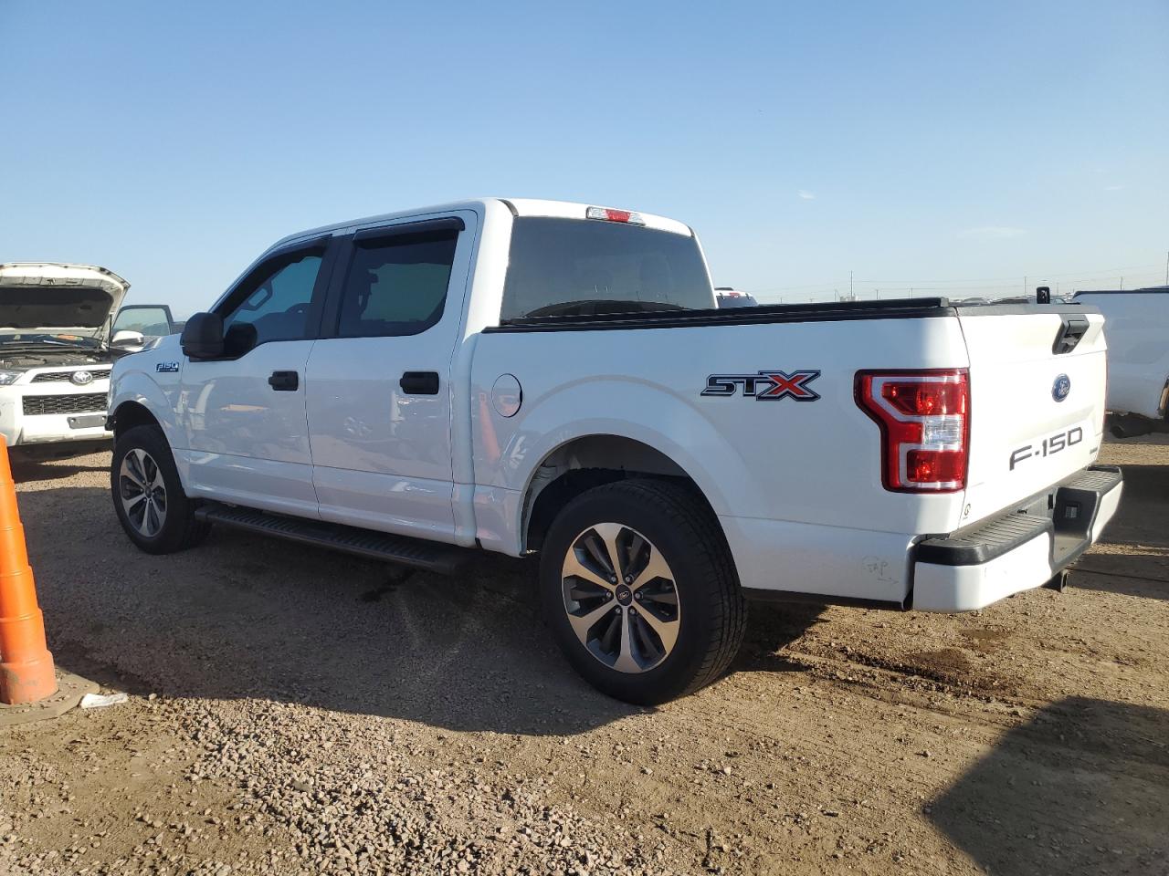2020 Ford F150 Supercrew white null gas 1FTEW1CPXLFA15710 photo #3