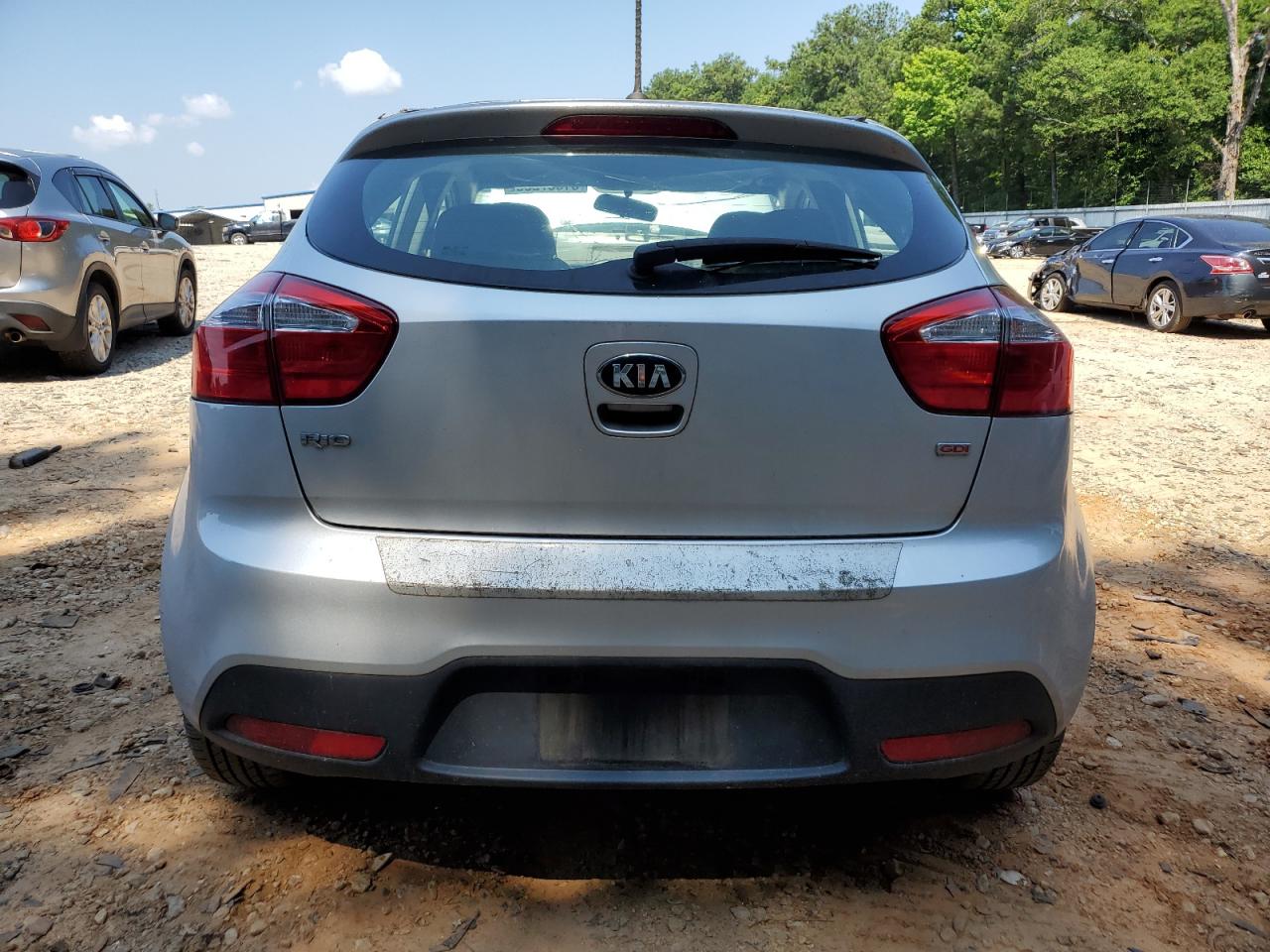 2014 Kia Rio Lx VIN: KNADM5A36E6354778 Lot: 61857205