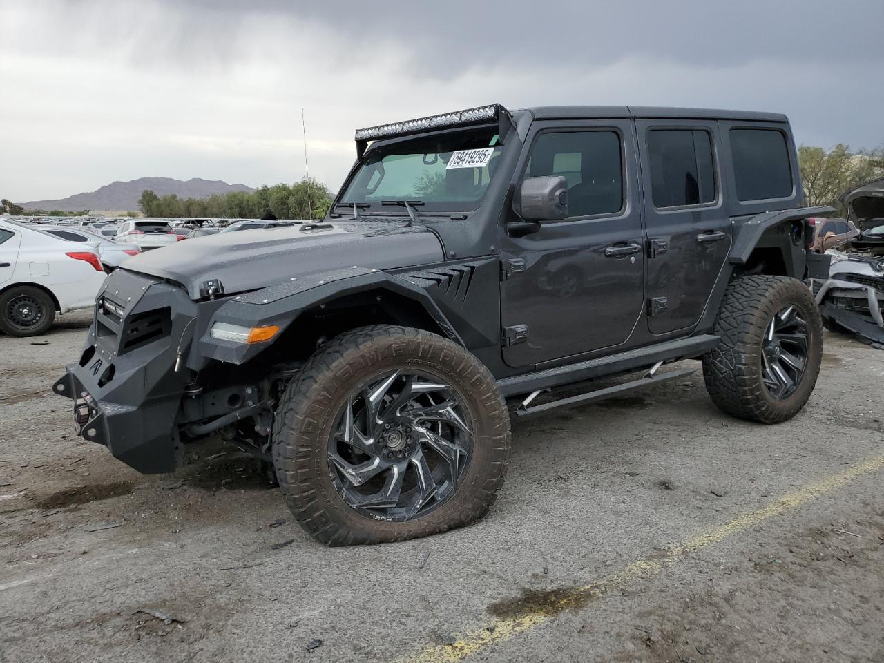 2020 Jeep Wrangler Unlimited Sahara на продаже в Las Vegas, NV - Undercarriage