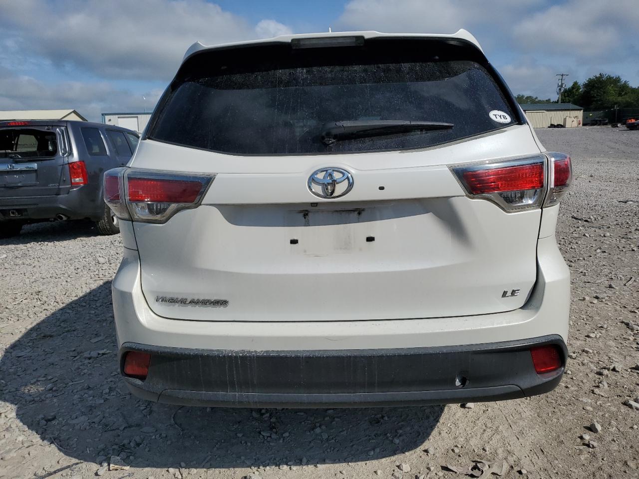 2015 Toyota Highlander Le VIN: 5TDZKRFH7FS079465 Lot: 62840395
