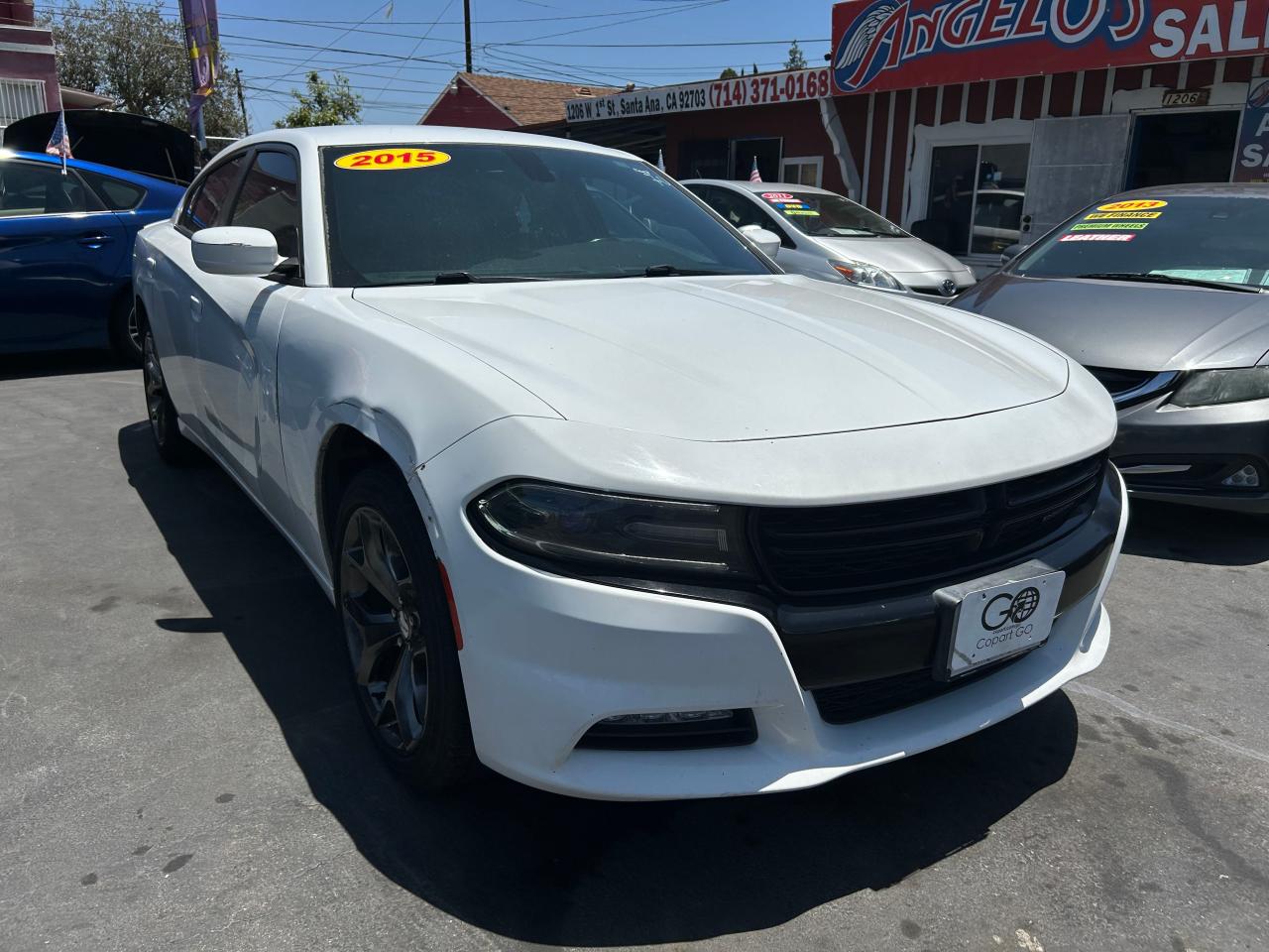 2015 Dodge Charger Sxt de vânzare în Rancho Cucamonga, CA - Minor Dent/Scratches