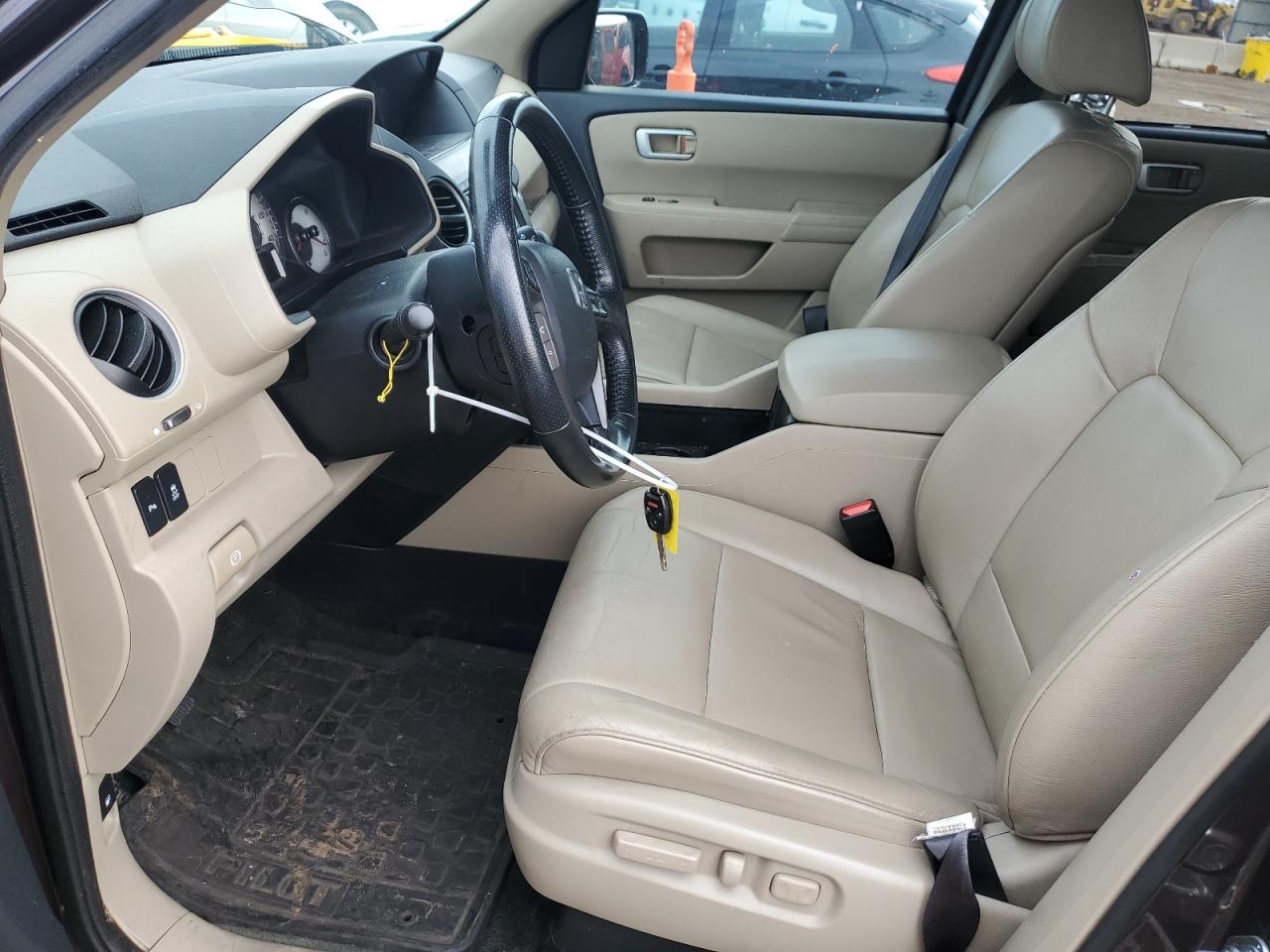 2014 Honda Pilot Touring VIN: 5FNYF4H93EB047835 Lot: 59216675