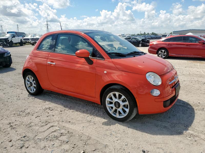  FIAT 500 2017 Pomarańczowy