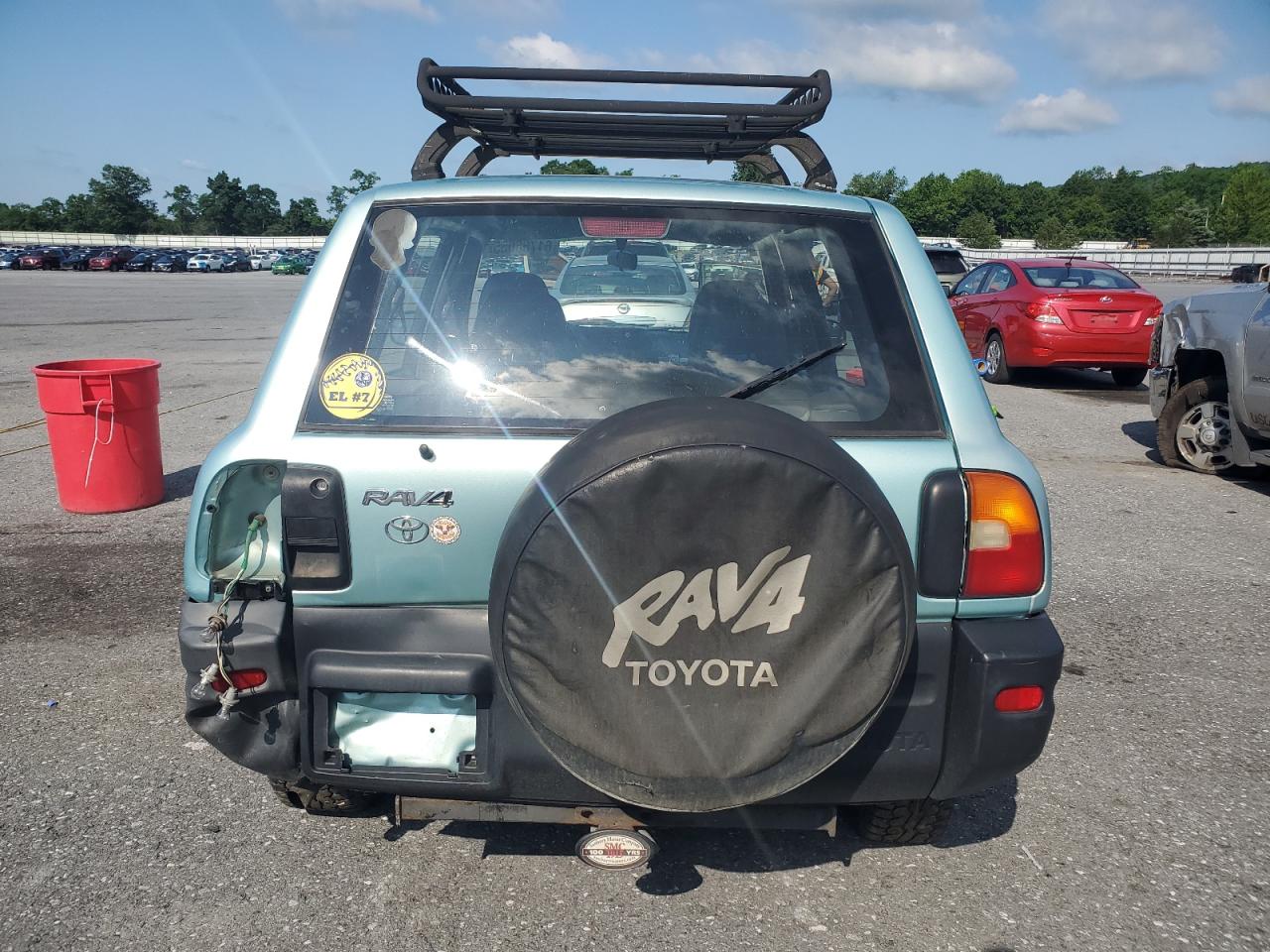 1997 Toyota Rav4 VIN: JT3HP10VXV7030982 Lot: 61766055