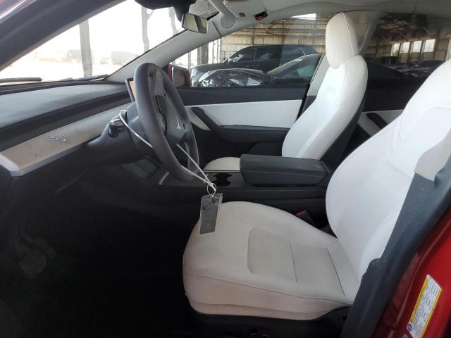  TESLA MODEL Y 2022 Czerwony