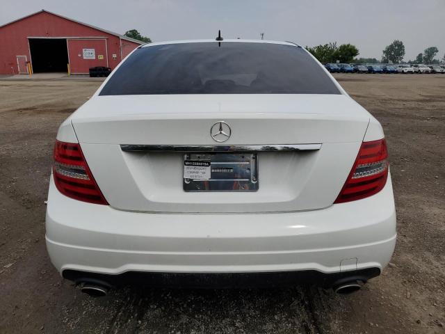 Sedans MERCEDES-BENZ C-CLASS 2014 Biały