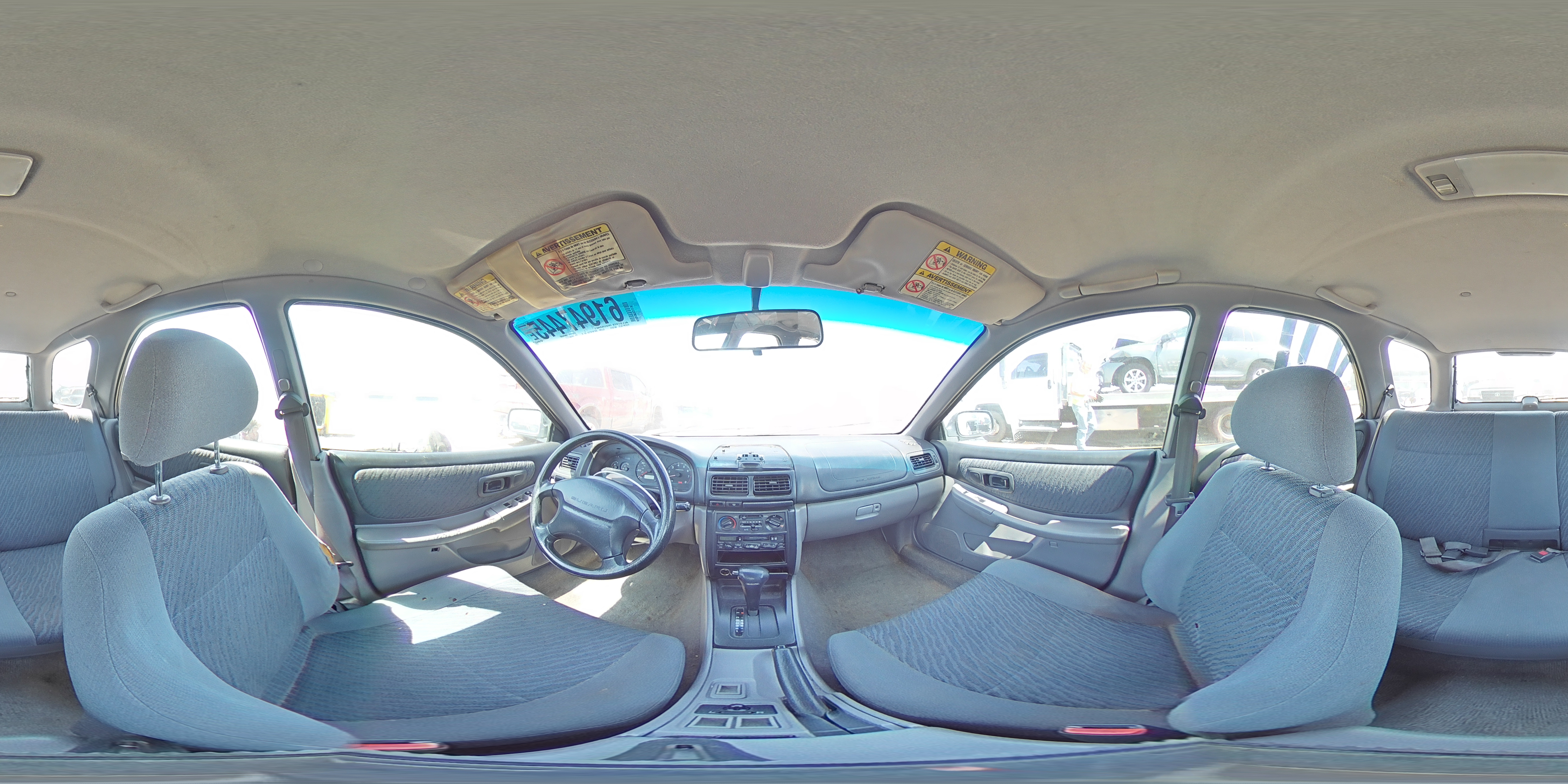 1999 Subaru Impreza Outback Sport VIN: JF1GF4858XH806304 Lot: 61947445