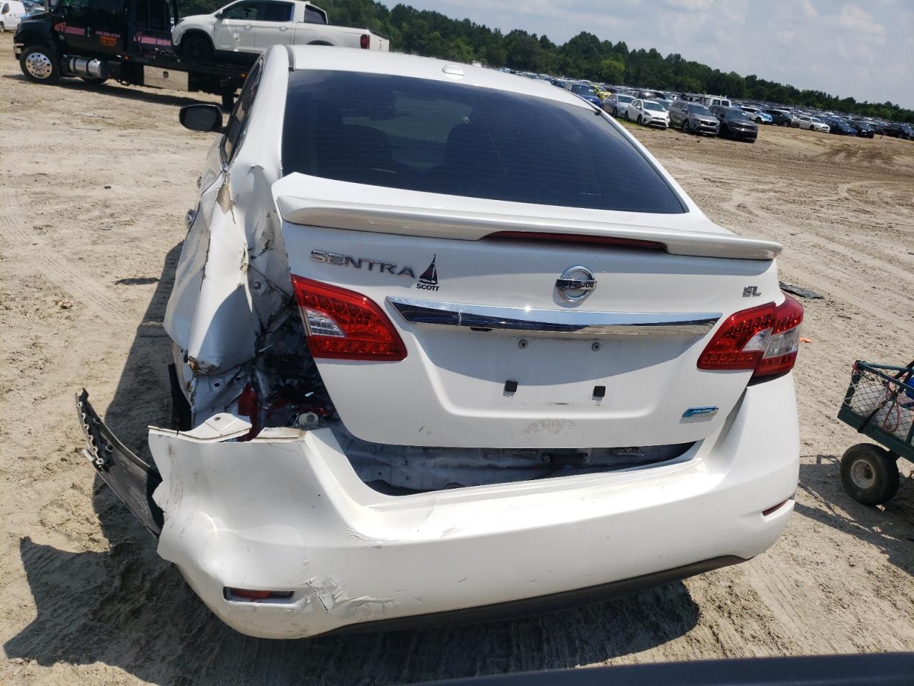 2013 Nissan Sentra S VIN: 3N1AB7AP8DL744105 Lot: 63082825