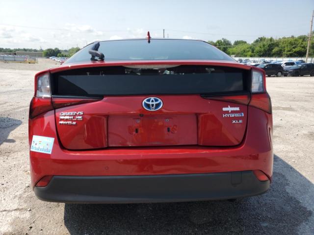  TOYOTA PRIUS 2019 Burgundy
