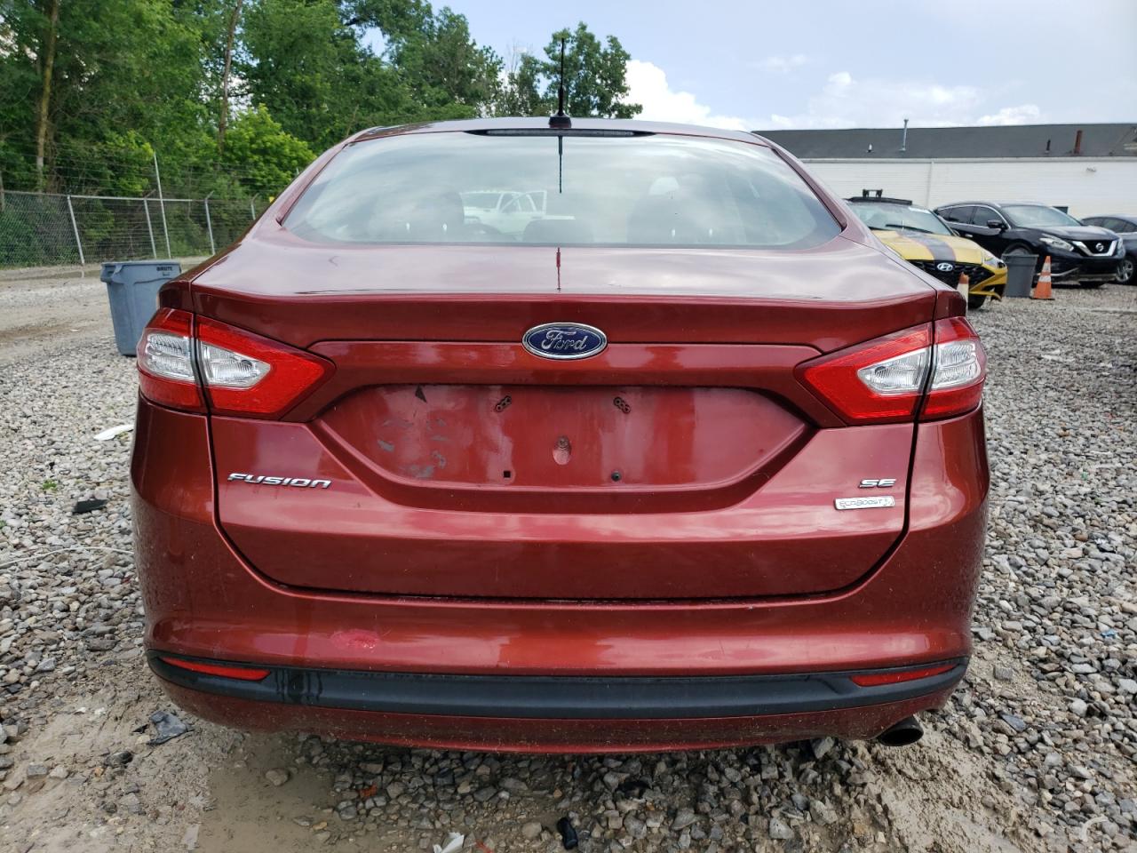 2014 Ford Fusion Se VIN: 3FA6P0HD0ER225495 Lot: 62765685