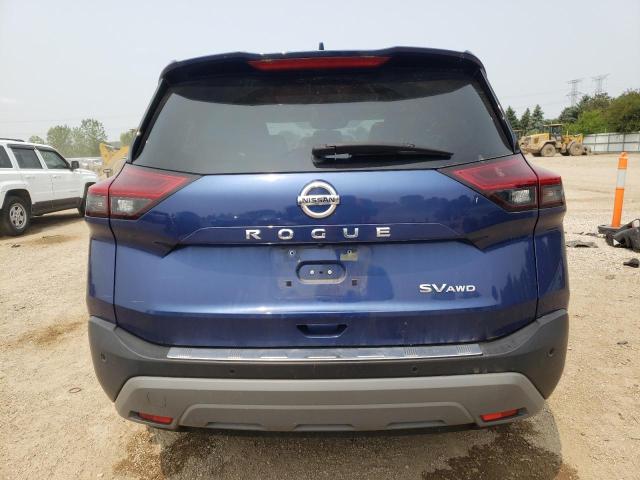  NISSAN ROGUE 2021 Синий