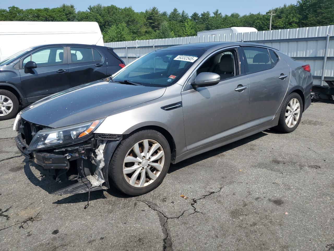 2015 Kia Optima Ex na sprzedaż w Exeter, RI - Front End