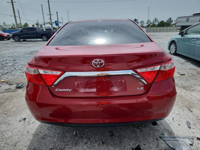  TOYOTA CAMRY 2015 Red