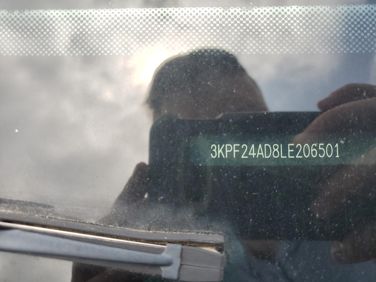 2020 Kia Forte Fe VIN: 3KPF24AD8LE206501 Lot: 76035264