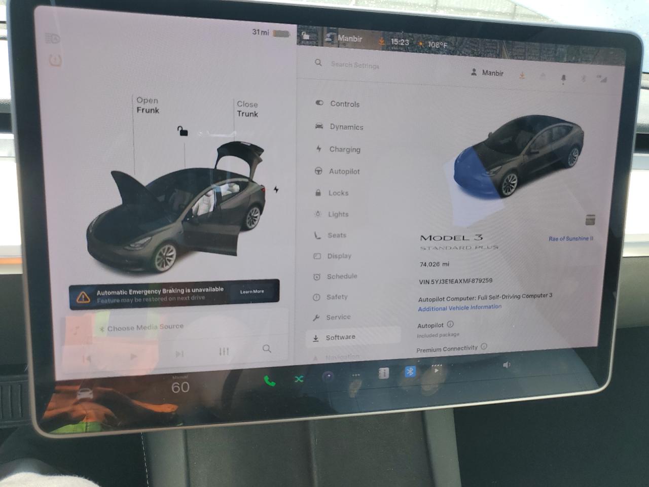 2021 Tesla Model 3 VIN: 5YJ3E1EAXMF879259 Lot: 62147655