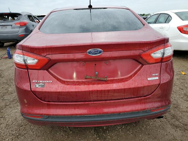  FORD FUSION 2014 Czerwony