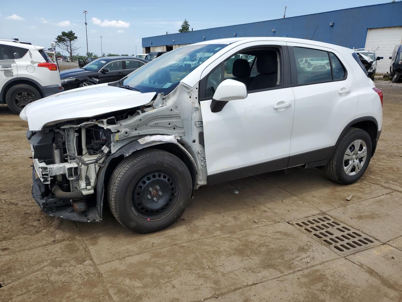 2016 Chevrolet Trax Ls zu verkaufen in Woodhaven, MI - Front End
