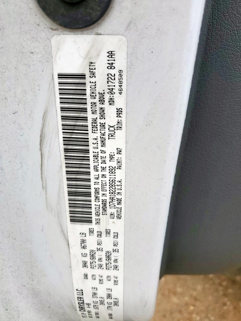 2008 DODGE RAM 1500 ST  