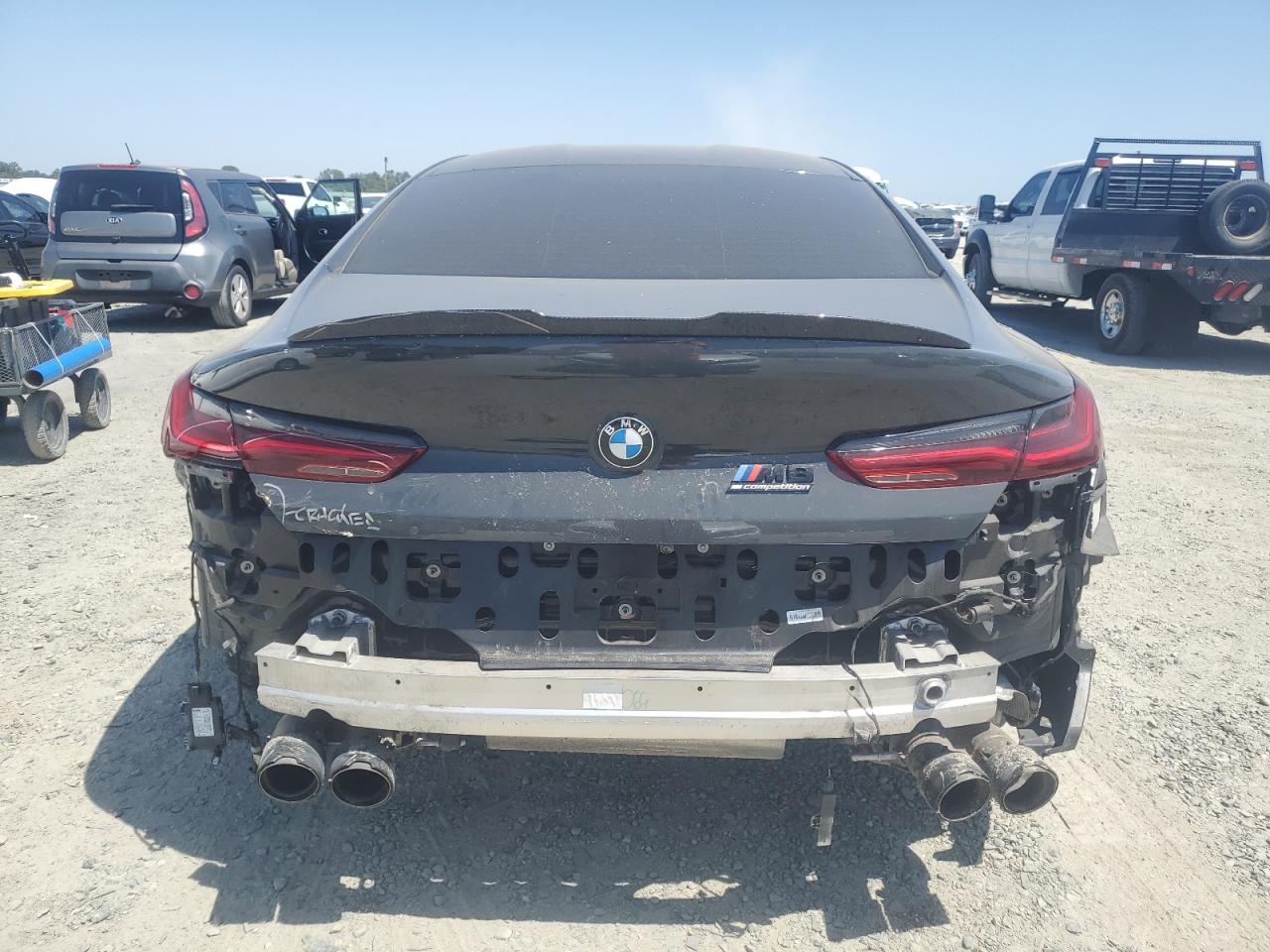 2022 BMW M8 VIN: WBSGV0C06NCH48376 Lot: 60750155