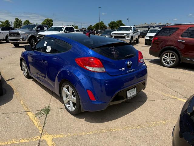 Coupet HYUNDAI VELOSTER 2013 Granatowy