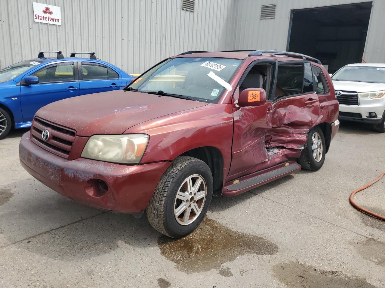 2005 Toyota Highlander Limited იყიდება New Orleans-ში, LA - Side