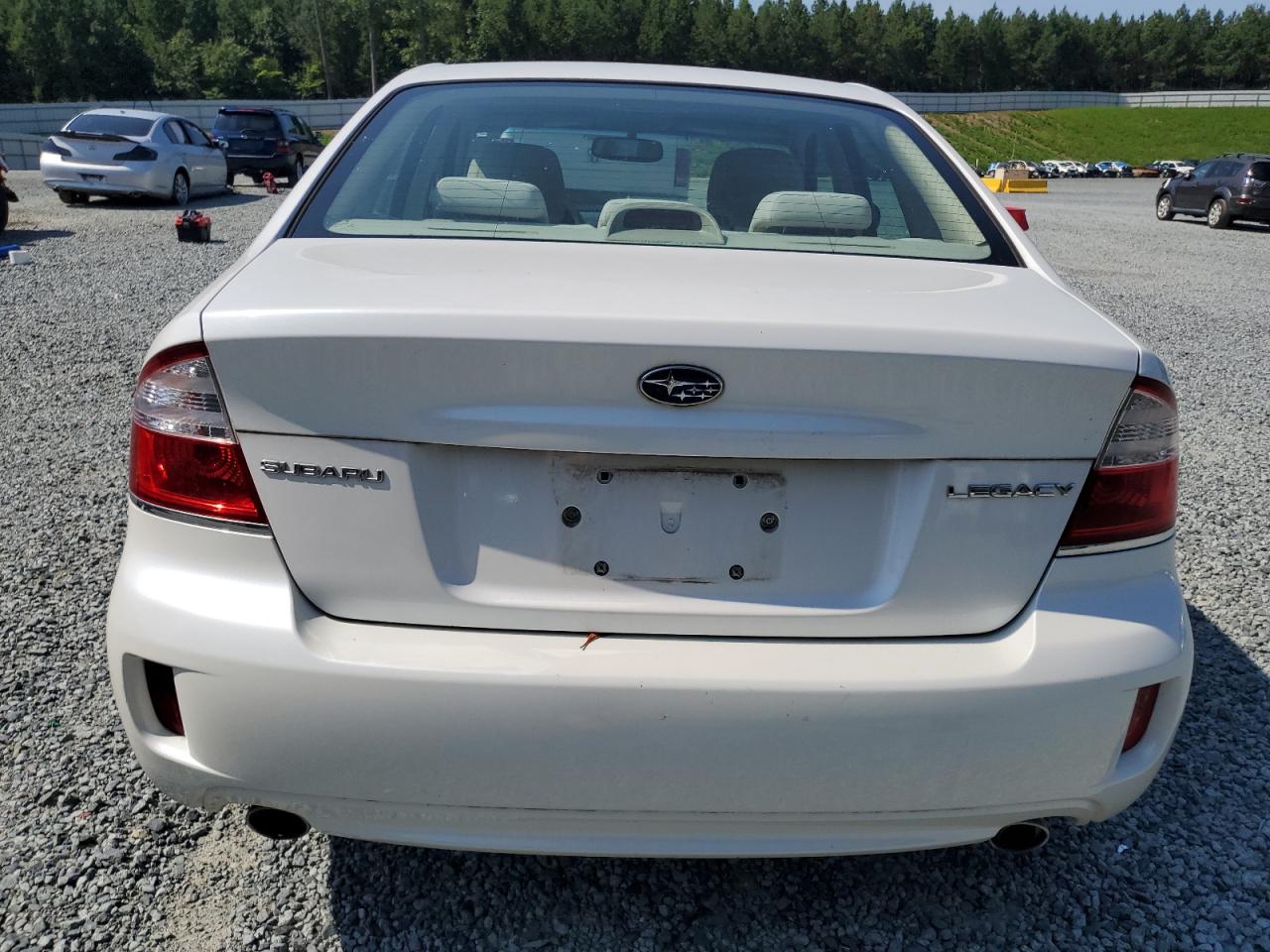 2008 Subaru Legacy 2.5I VIN: 4S3BL616787221474 Lot: 62872815