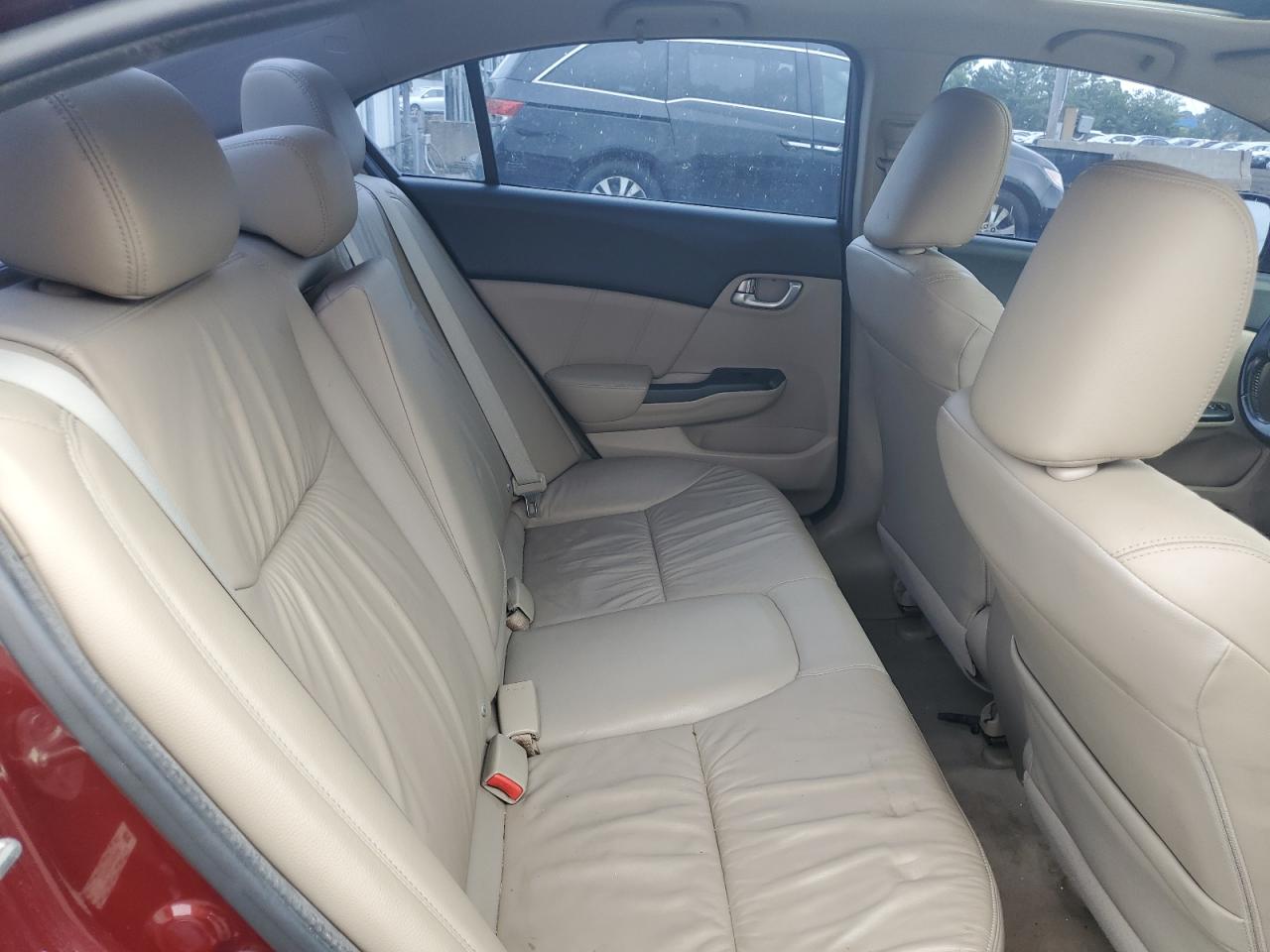 2012 Honda Civic Exl VIN: 2HGFB2F9XCH592725 Lot: 61435405
