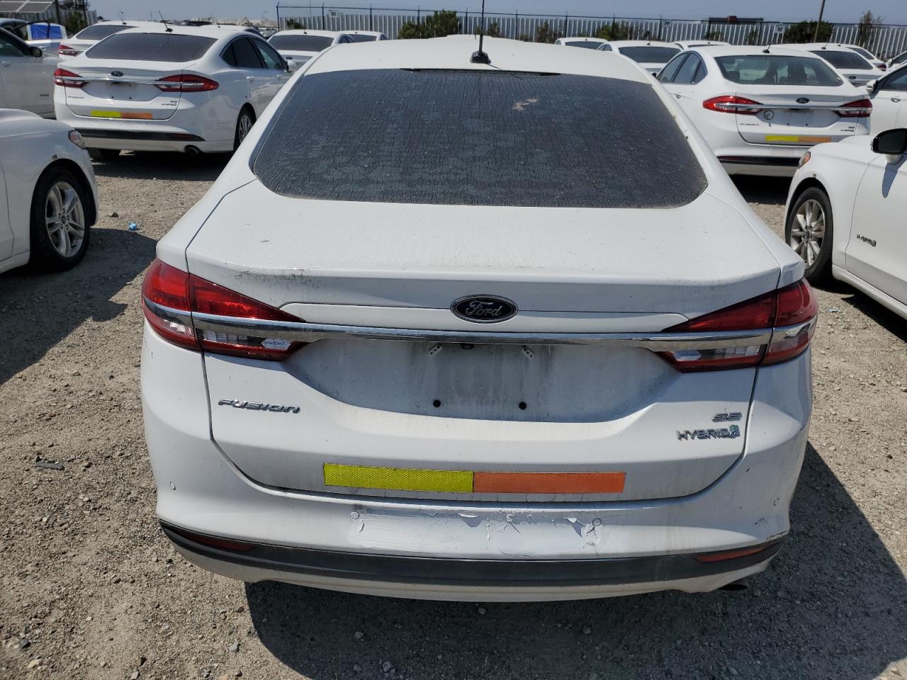 2018 Ford Fusion Se Hybrid VIN: 3FA6P0LU1JR278613 Lot: 57159325