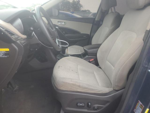  HYUNDAI SANTA FE 2017 Granatowy