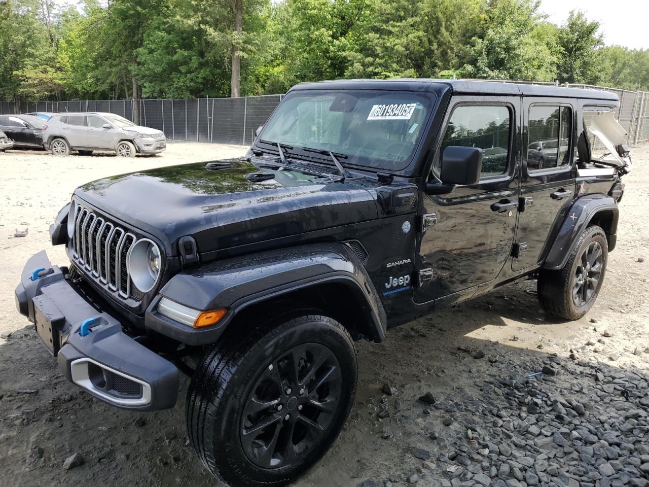 2024 Jeep Wrangler Sahara 4Xe იყიდება Waldorf-ში, MD - Rear End