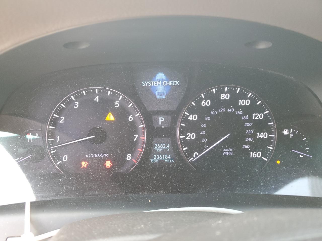 2007 Lexus Ls 460 VIN: JTHBL46F475023456 Lot: 61435205
