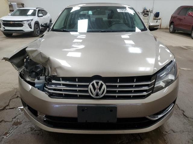  VOLKSWAGEN PASSAT 2015 tan