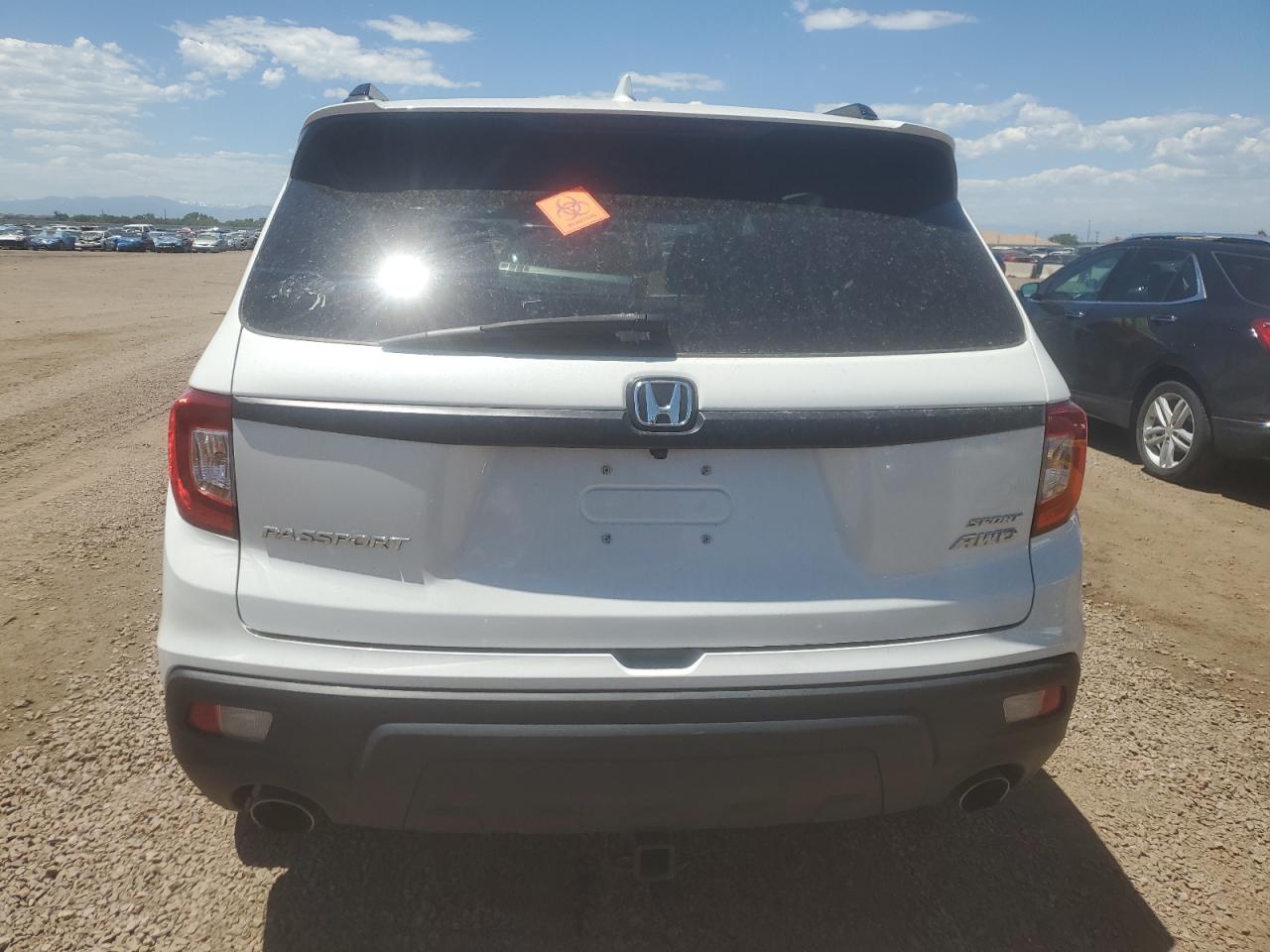 2021 Honda Passport Sport VIN: 5FNYF8H20MB001887 Lot: 61864465