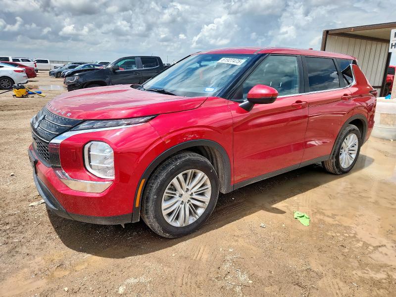  MITSUBISHI OUTLANDER 2022 Czerwony