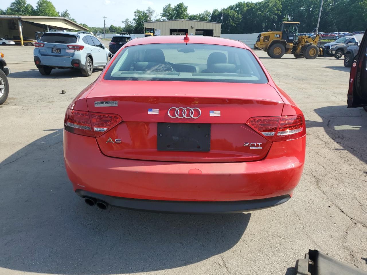 2012 Audi A5 Premium Plus VIN: WAULFAFR4CA004345 Lot: 61680625